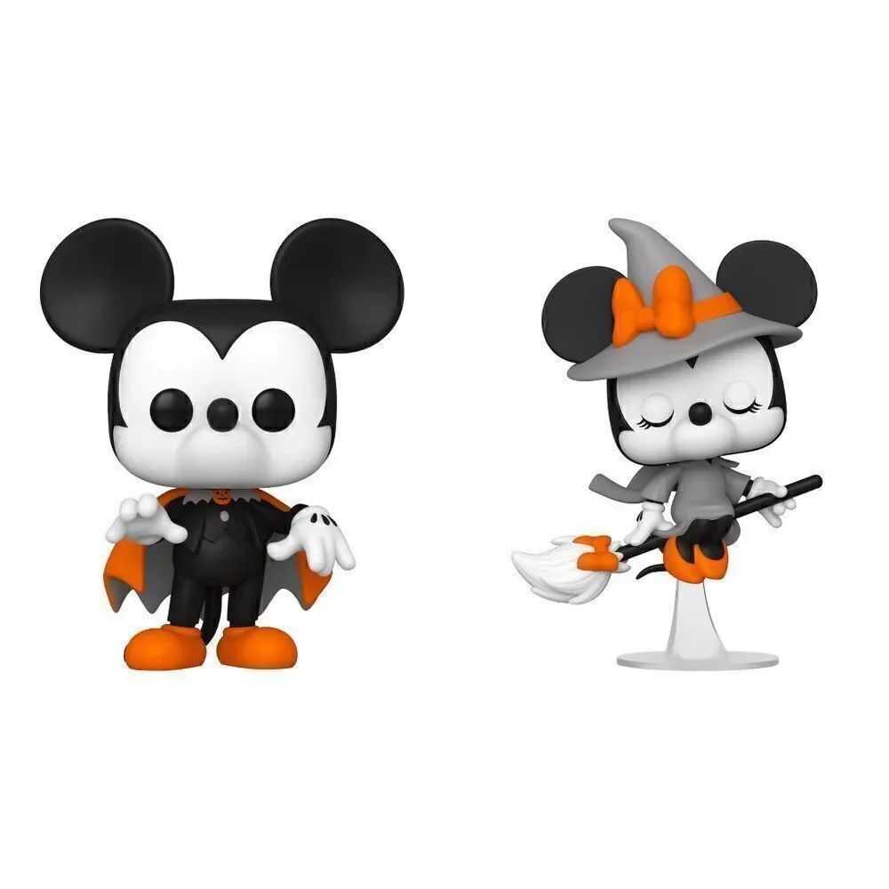 Funko POP! Disney Halloween Collectors Set - Spooky Mickey, Witchy Minnie